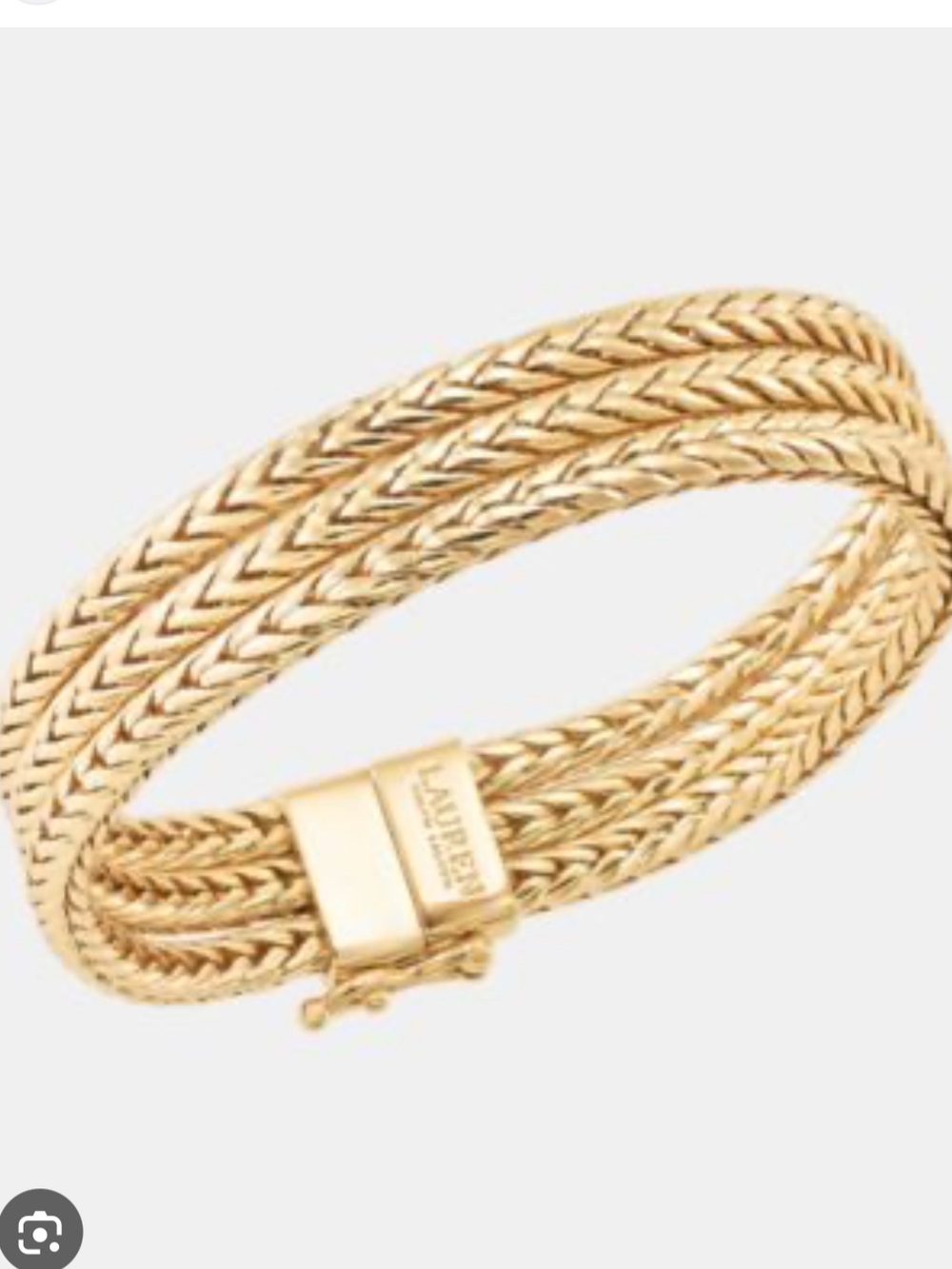 Lauren Ralph Lauren Triple Row Flex Bracelet